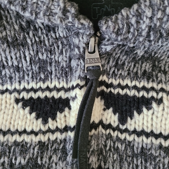 Aritzia Tna Lambswool Cardigan - Picture 5 of 8